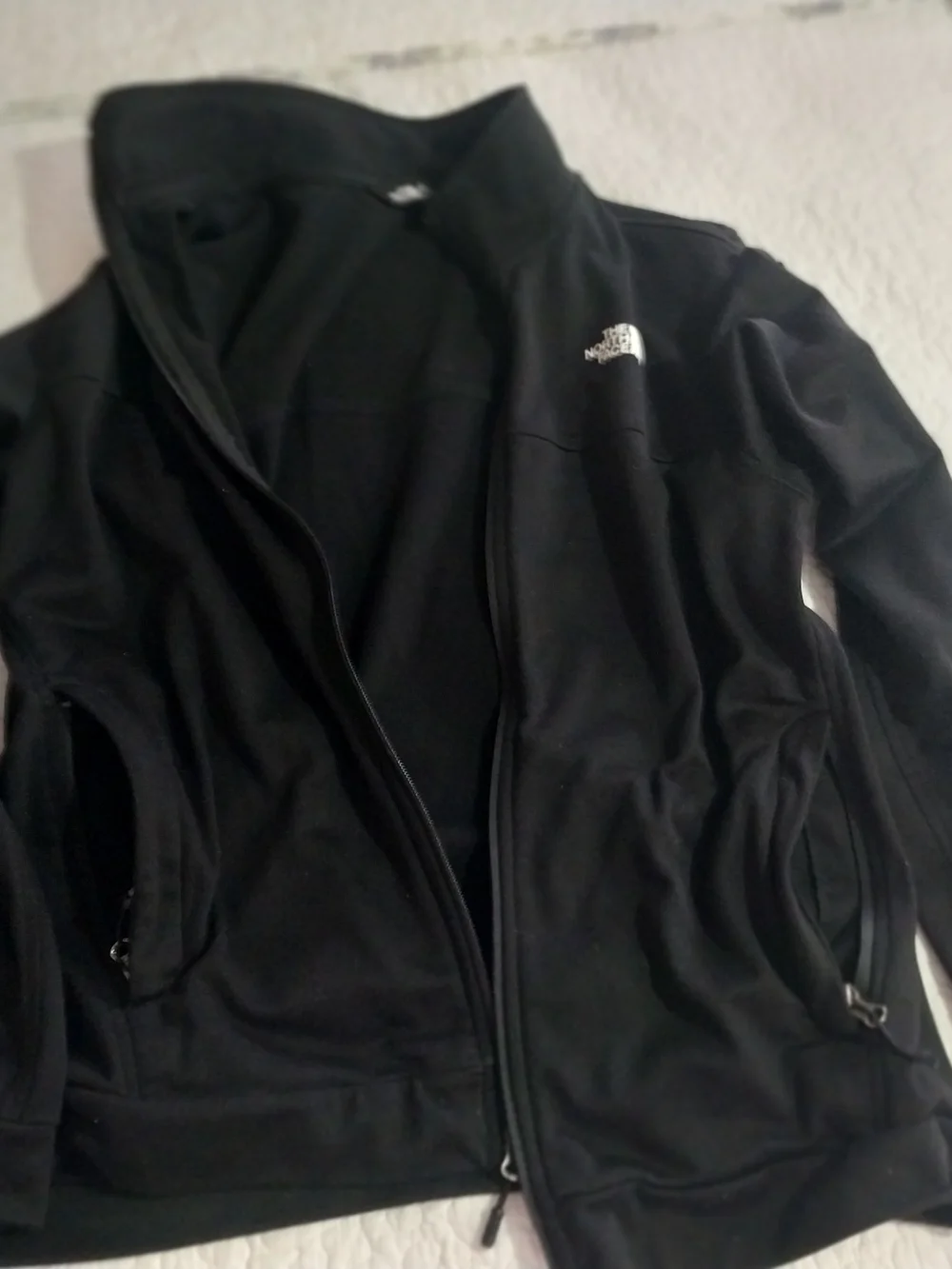 The North Face Men’s Black Full-Zip Jacket Streetwear M